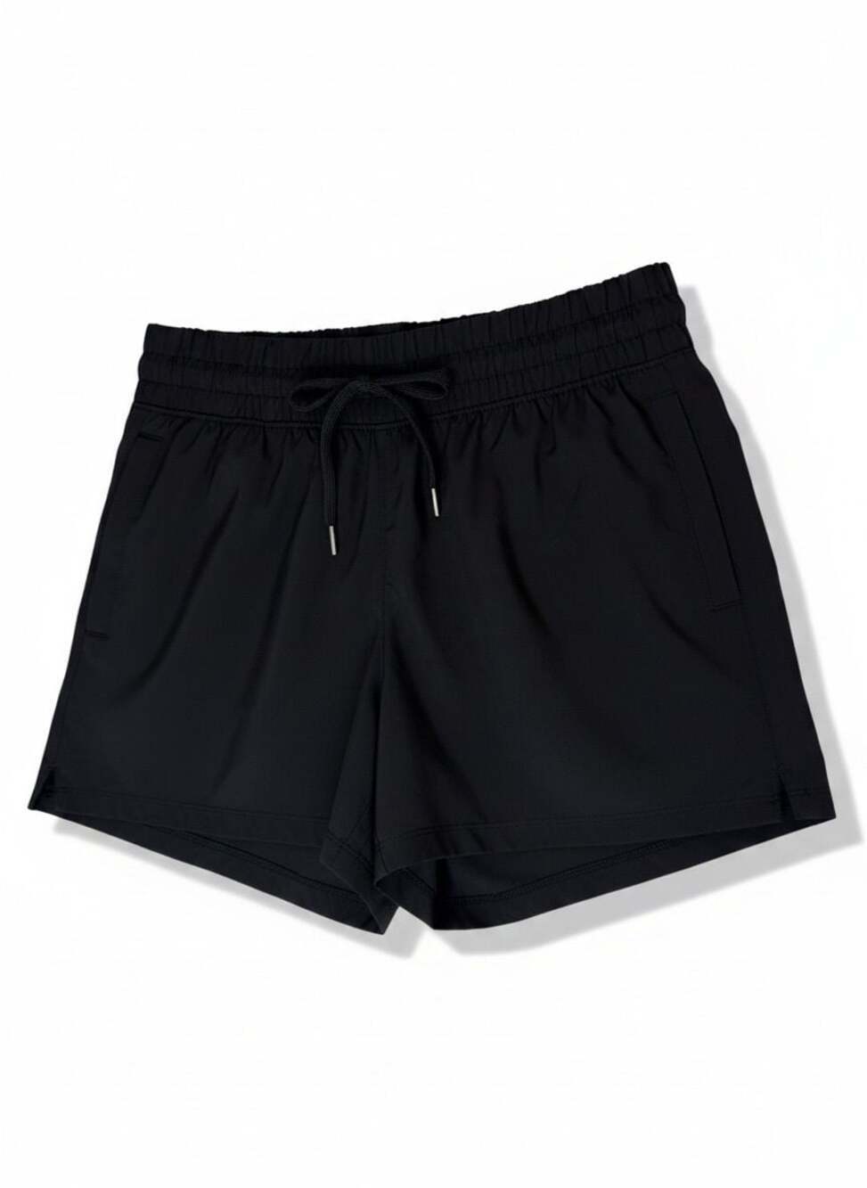 Tek Gear Black Performance Athletic Shorts | Drawstring Pockets | Size S